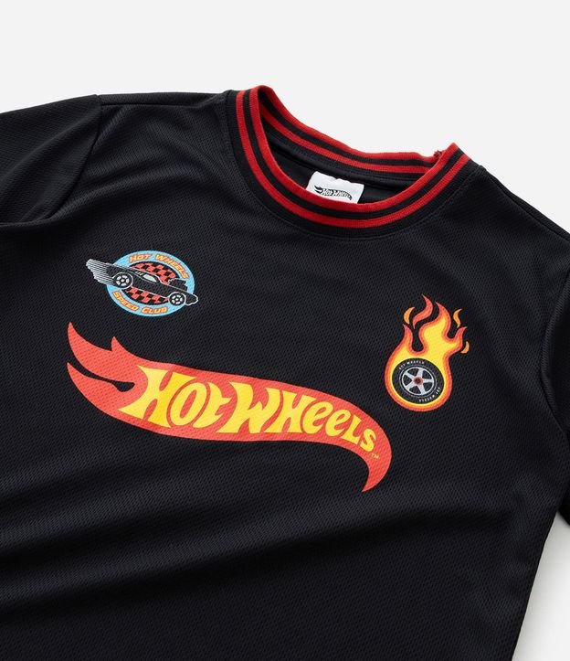 Remera Infantil con Estampa Frente y Espalda Hot Wheels - Talle 5 a 14 años 6