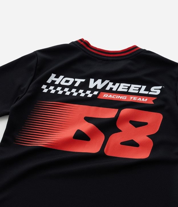 Remera Infantil con Estampa Frente y Espalda Hot Wheels - Talle 5 a 14 años 8
