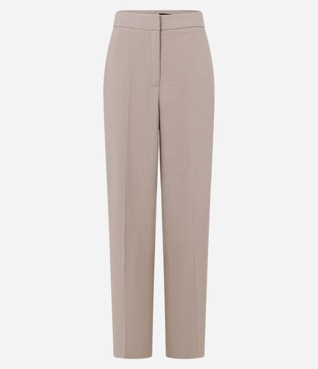 Pantalón Recto Sastre en Crepé 7