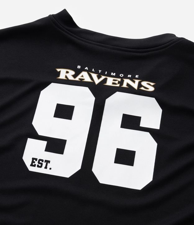 Remera Infantil Oversized con Tecnologia Dry Ravens NFL - Talle 5 a 14 años 10