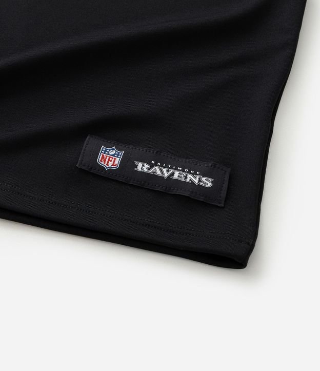 Remera Infantil Oversized con Tecnologia Dry Ravens NFL - Talle 5 a 14 años 8