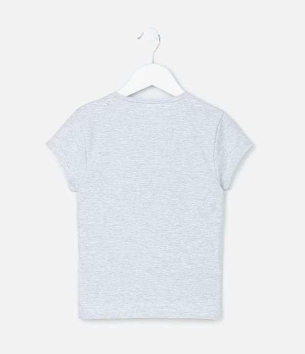 Blusa Infantil en Algodón con Drapeado Lateral - Talle 5 a 14 años 3