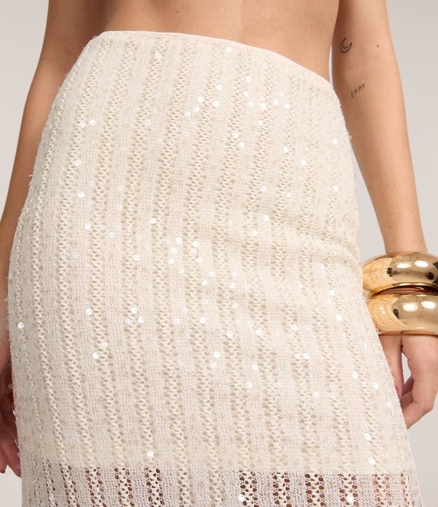 Pollera New Midi en Punto con Lentejuelas 4