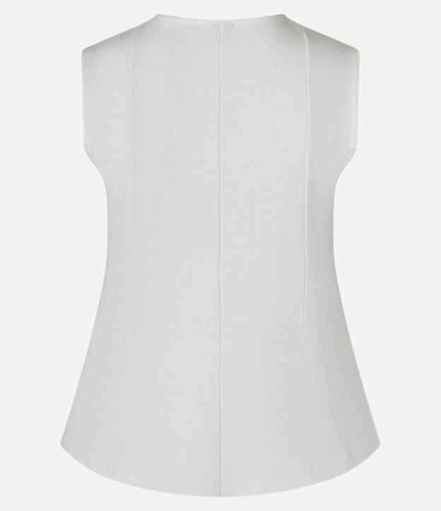 Blusa Peplum en Punto Roma 10