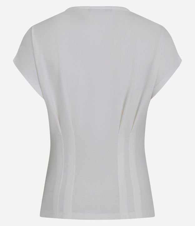 Blusa en Algodón con Pliegues Delanteros Corsetadas 7