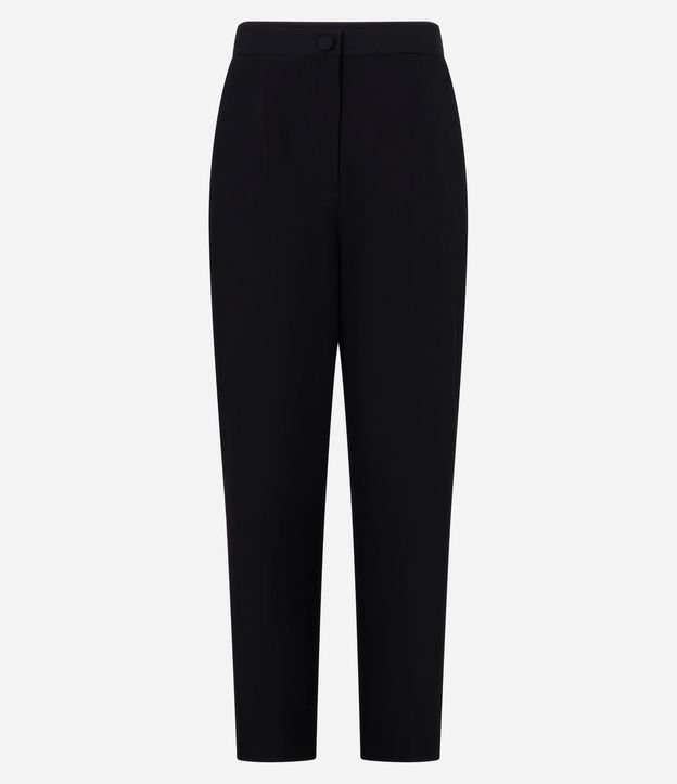 Pantalón Carrot Sastre con Botón Forrado 5