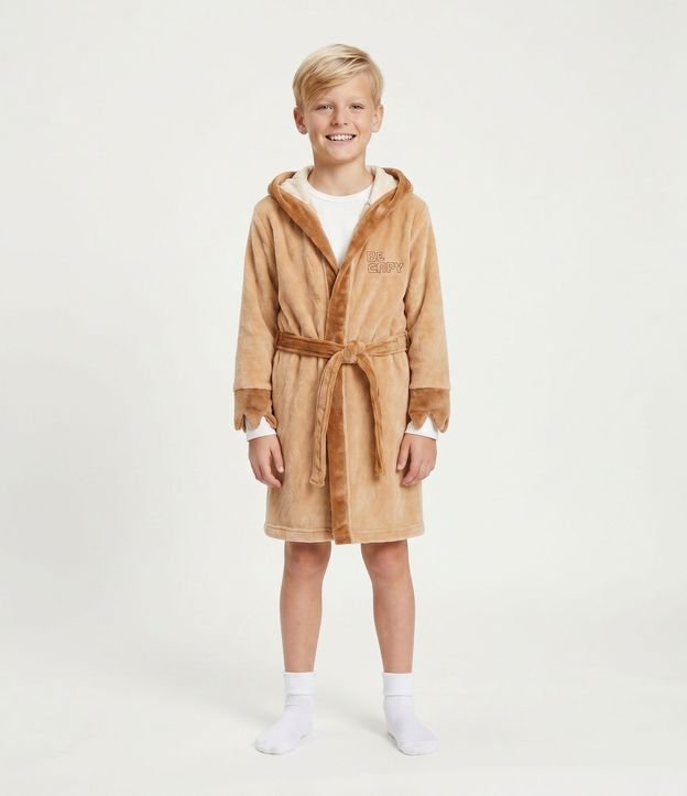 Bata de Baño Infantil con Capucha de Carpincho – Talle 3 a 16 años