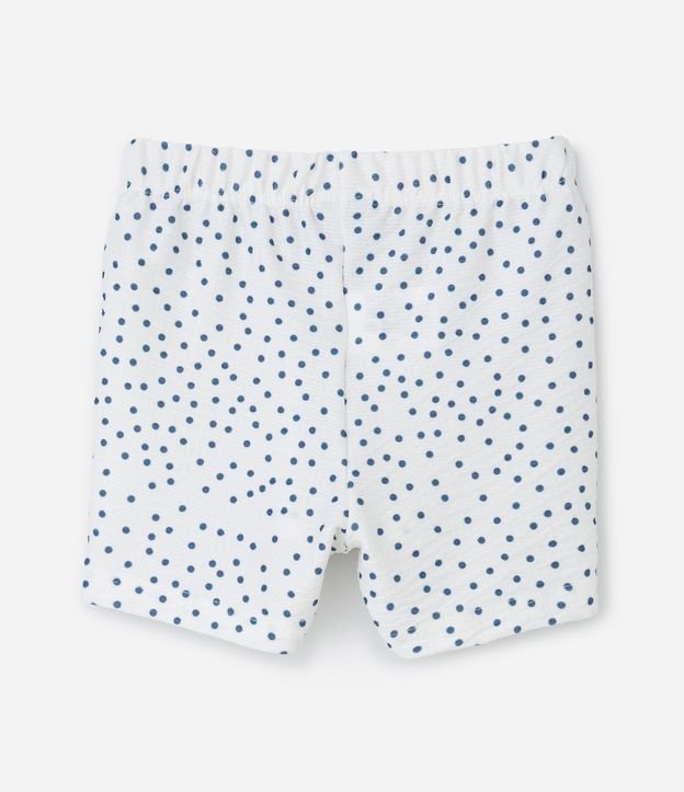 Conjunto Infantil con Estampa de Lunares Texturizado - Talle 0 a 18 Meses 7