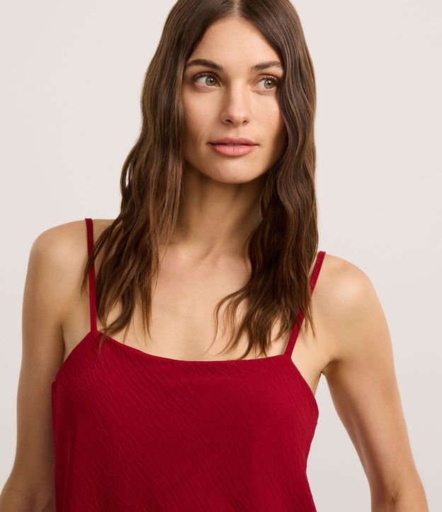 Blusa Alargada en Airlow con Bajo Ondulado Asimétrica 3