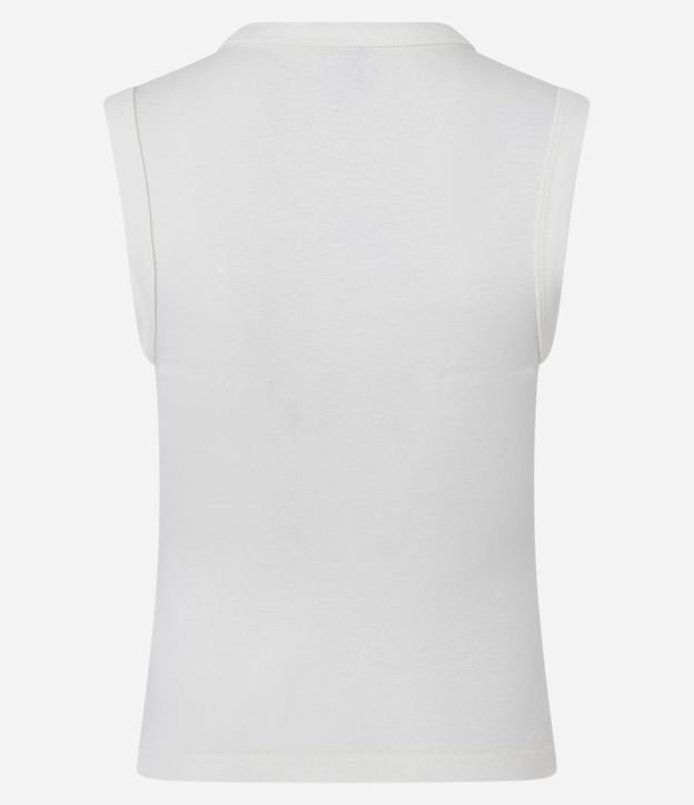 Blusa Básico en Rib con Escote V 7