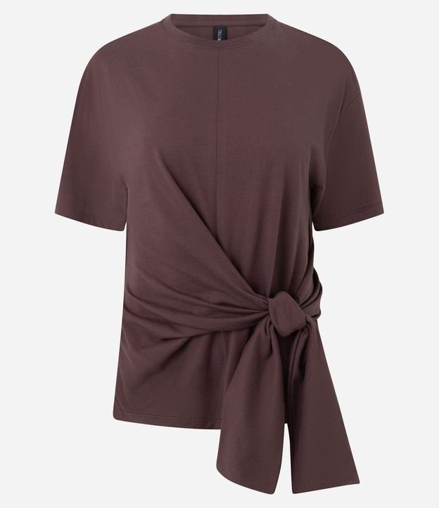 Blusa en Algodón con Lazo Delantero 5