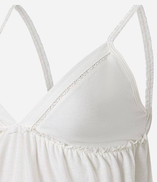 Blusa de Breteles con Lazo y Recortes 9