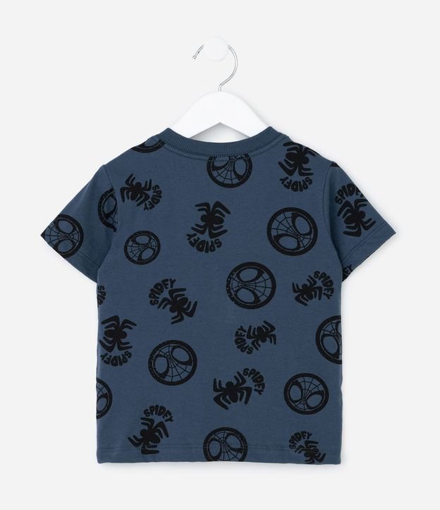 Remera Infantil en Algodón Estampa Spidey - Talle 2 a 6 años 3