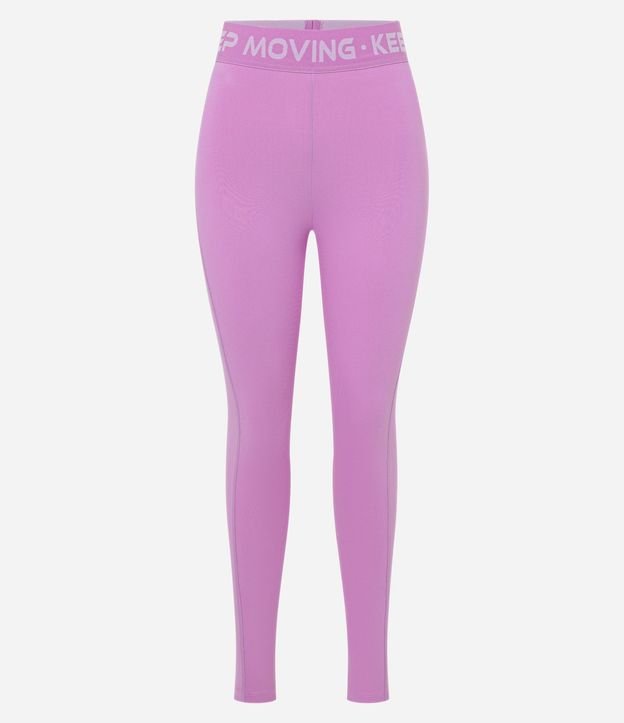 Pantalón Legging Deportiva en Microfibra con Cintura Elástica Keep Mooving 7