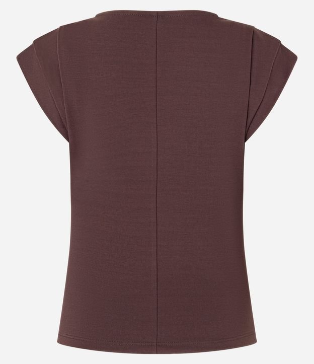 Blusa en Viscosa con Pliegues en los Hombros 5