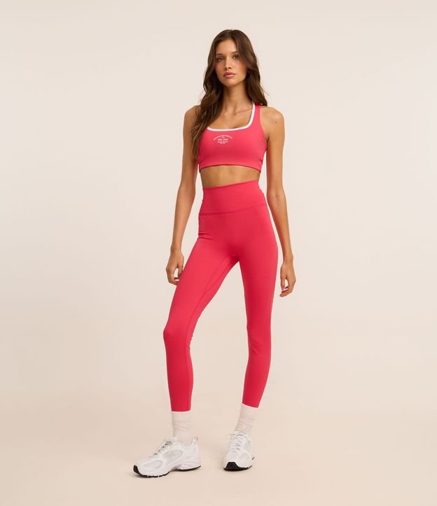Pantalón Legging Deportiva en Microfibra Pesada con Bolsillo Funcional