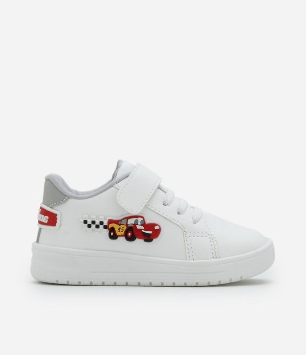 Tenis Infantil en PU con Patch Coches - Talle 20 a 27 2