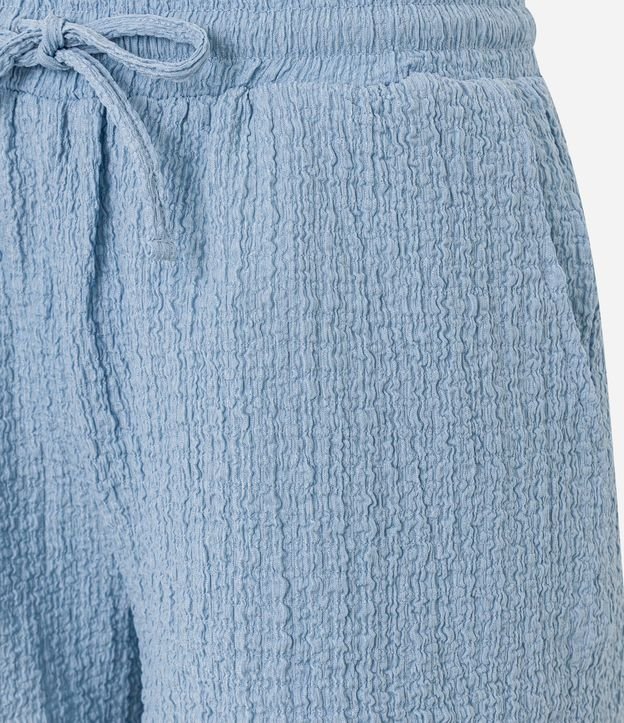 Bermuda Recta en Chambray Texturizada 7
