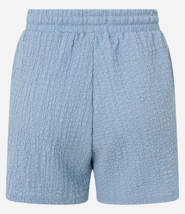 Bermuda Recta en Chambray Texturizada 8