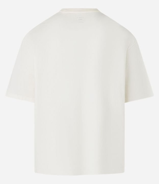 Remera Boxy en Algodón Estampa de Cachorros en el Boteco y Lettering 6