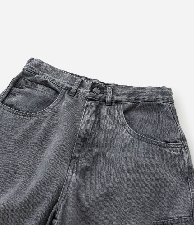 Bermuda Baggy Infantil con Bolsillos Cargo - Talle 5 a 14 años 7