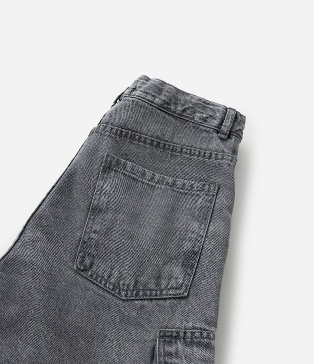 Bermuda Baggy Infantil con Bolsillos Cargo - Talle 5 a 14 años 8