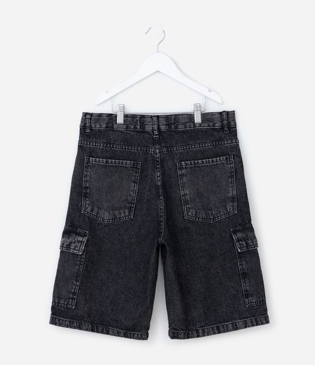 Bermuda Baggy Infantil con Bolsillos Cargo - Talle 5 a 14 años 3