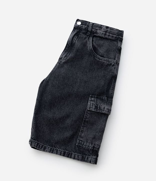 Bermuda Baggy Infantil con Bolsillos Cargo - Talle 5 a 14 años 7