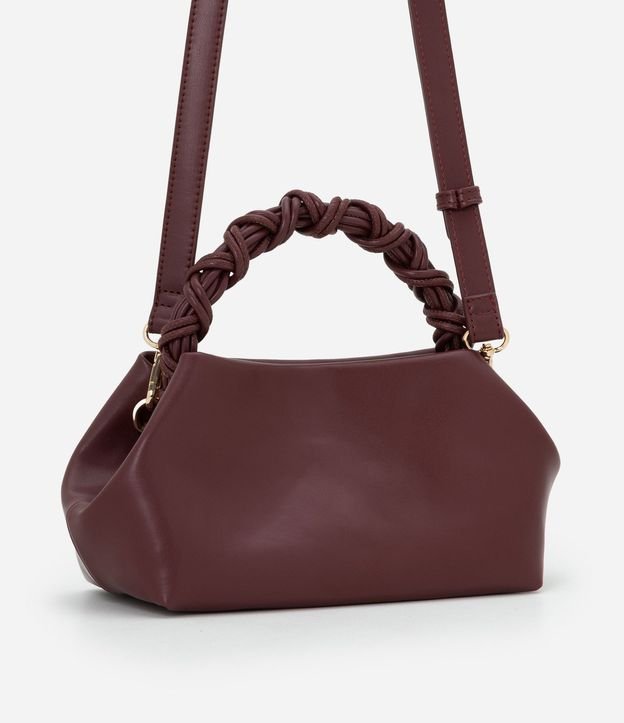 Cartera Pequeña con Correa de Mano Trenzada y Asa Larga 4