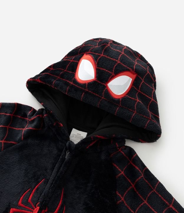 Pijama Jumper Infantil en Fleece con Bordado Spider-Man - Talle 4 a 14 años 10