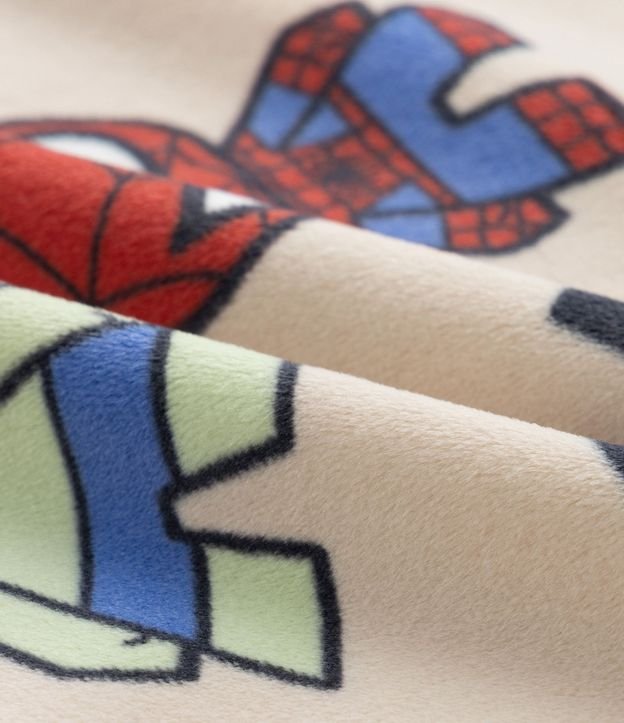 Pijama Infantil Largo en Plush con Estampa dw Baby Marvel – Talle 2 a 8 años 9