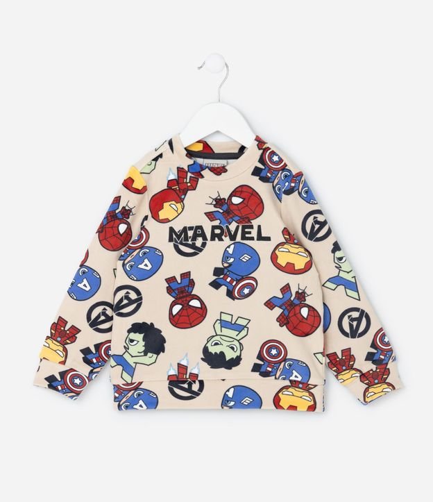 Pijama Infantil Largo en Plush con Estampa dw Baby Marvel – Talle 2 a 8 años 3