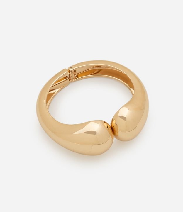 Maxi Pulsera con Forma de Gota Doble