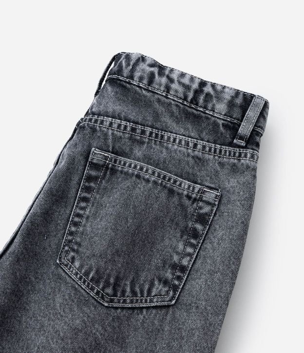 Pantalón Slouchy Infantil en Jeans con Bolsillo Cargo - Talle 5 a 14 años 5