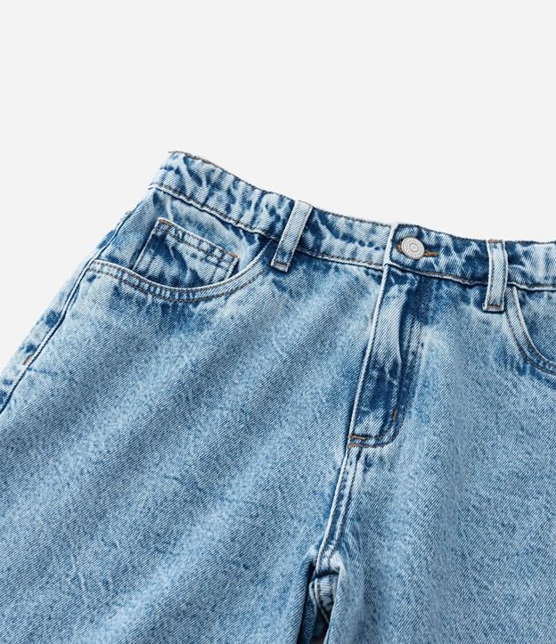 Bermuda Infantil en Jeans con Cinturón de Corazón - Tam  5 a 14 años 8