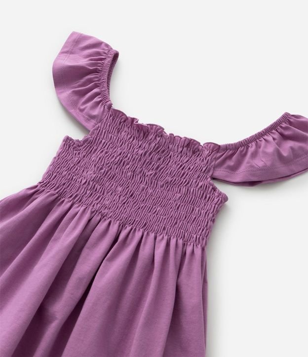 Blusa Infantil con Lástex y Volados - Tam  5 a 14 años 5