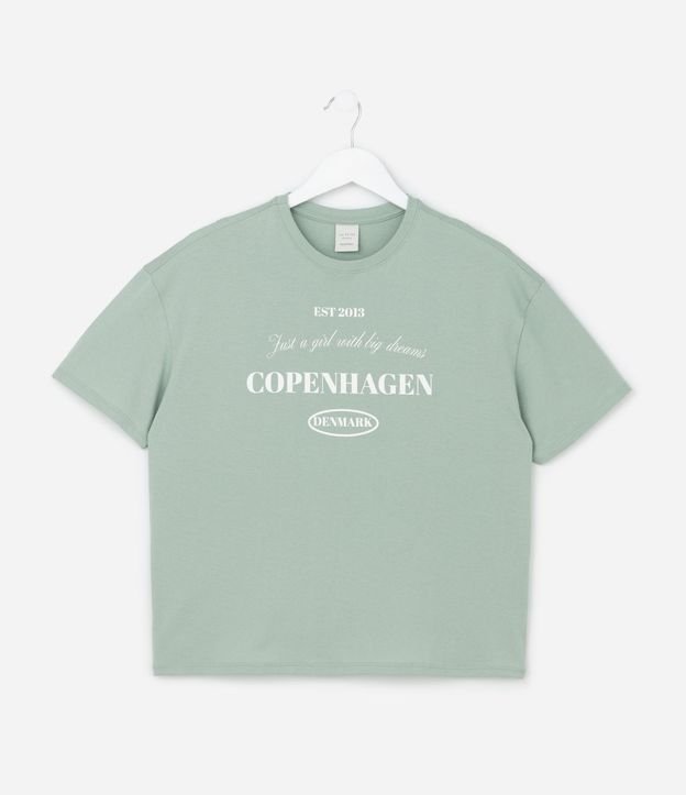 Remera Infantil con Lettering Copenhagen - Talle 5 a 14 años