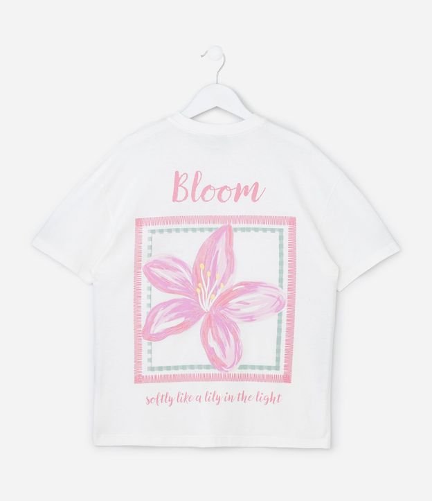 Remera Infantil con Estampa Floral - Talle 5 a 14 años 3