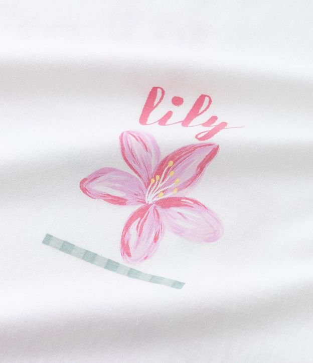 Remera Infantil con Estampa Floral - Talle 5 a 14 años 6