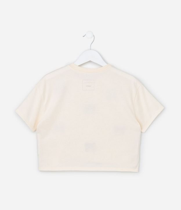 Remera Regular con Lazos en Lentejuelas - Talle 5 a 14 años 3