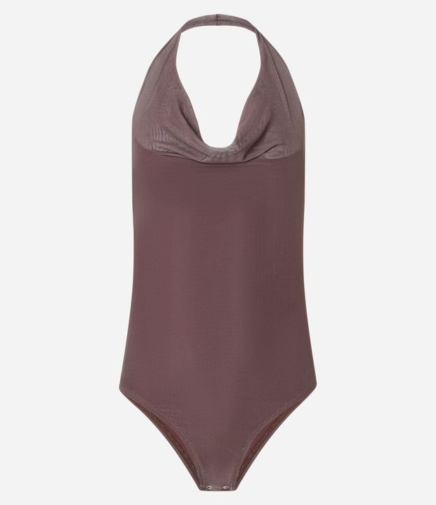 Body Frente Única en Tule con Escote Degagê 5
