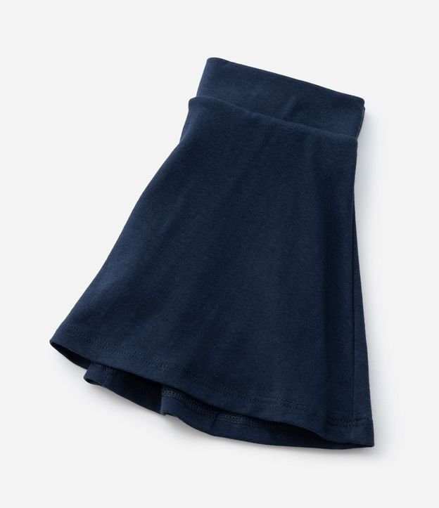 Short Pollera Infantil Básico en Algodón - Talle 1 a 6 años 6