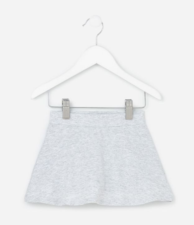 Short Pollera Infantil Básico en Algodón - Talle 1 a 6 años 2