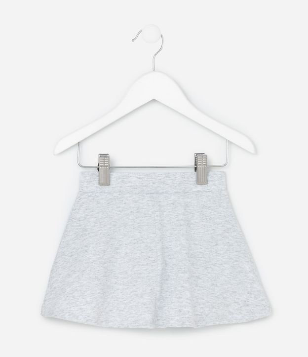 Short Pollera Infantil Básico en Algodón - Talle 1 a 6 años 3
