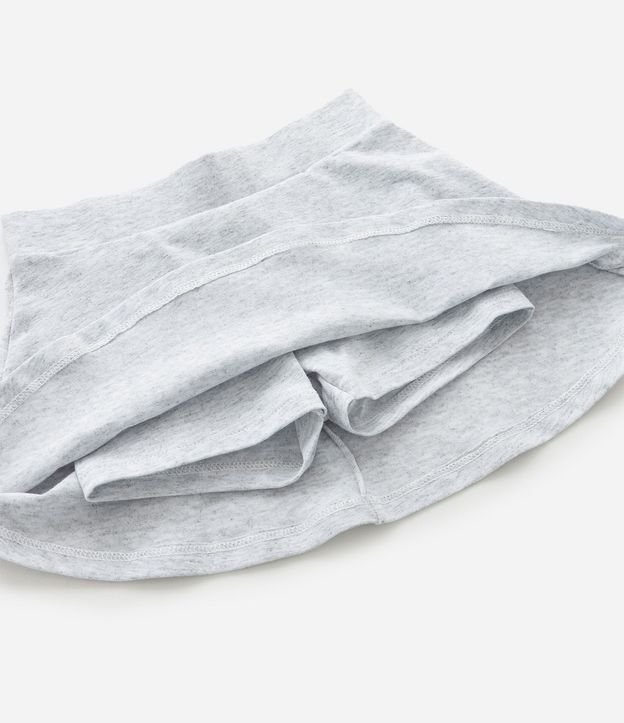 Short Pollera Infantil Básico en Algodón - Talle 1 a 6 años 6