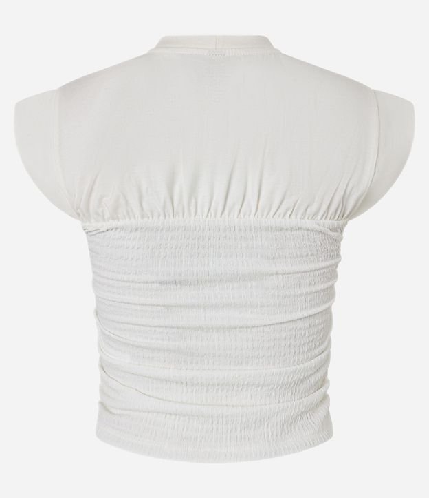 Blusa con Recorte y Textura 8