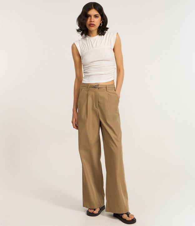 Blusa con Recorte y Textura 2