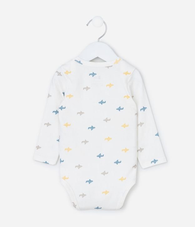 Body Infantil con Estampa de Aviones - Talle 0 a 18 meses 3