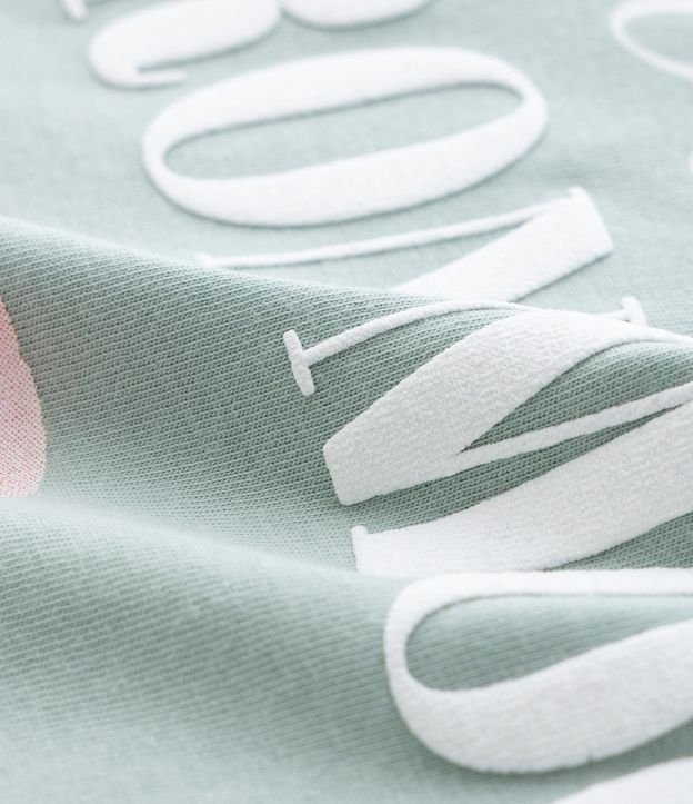 Remera Regular Infantil con Estampa y Lettering Macaron Mood - Talle 7 a 14 años 4