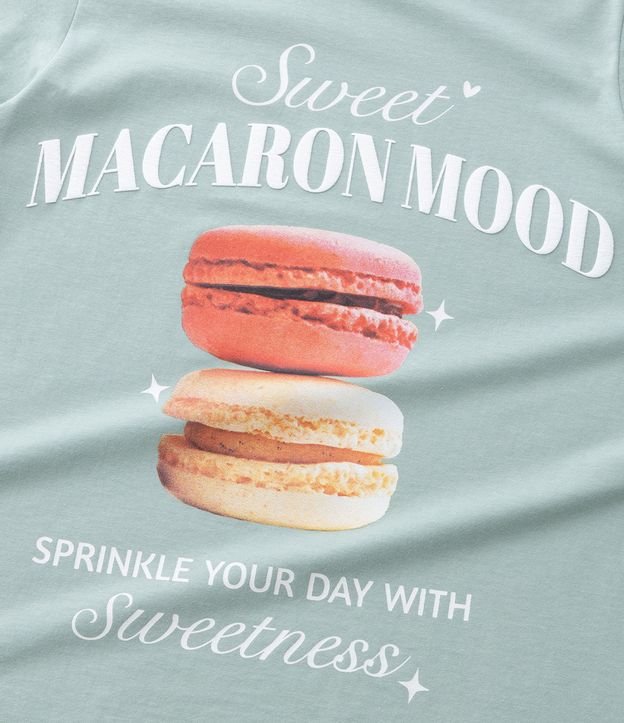 Remera Regular Infantil con Estampa y Lettering Macaron Mood - Talle 7 a 14 años 5
